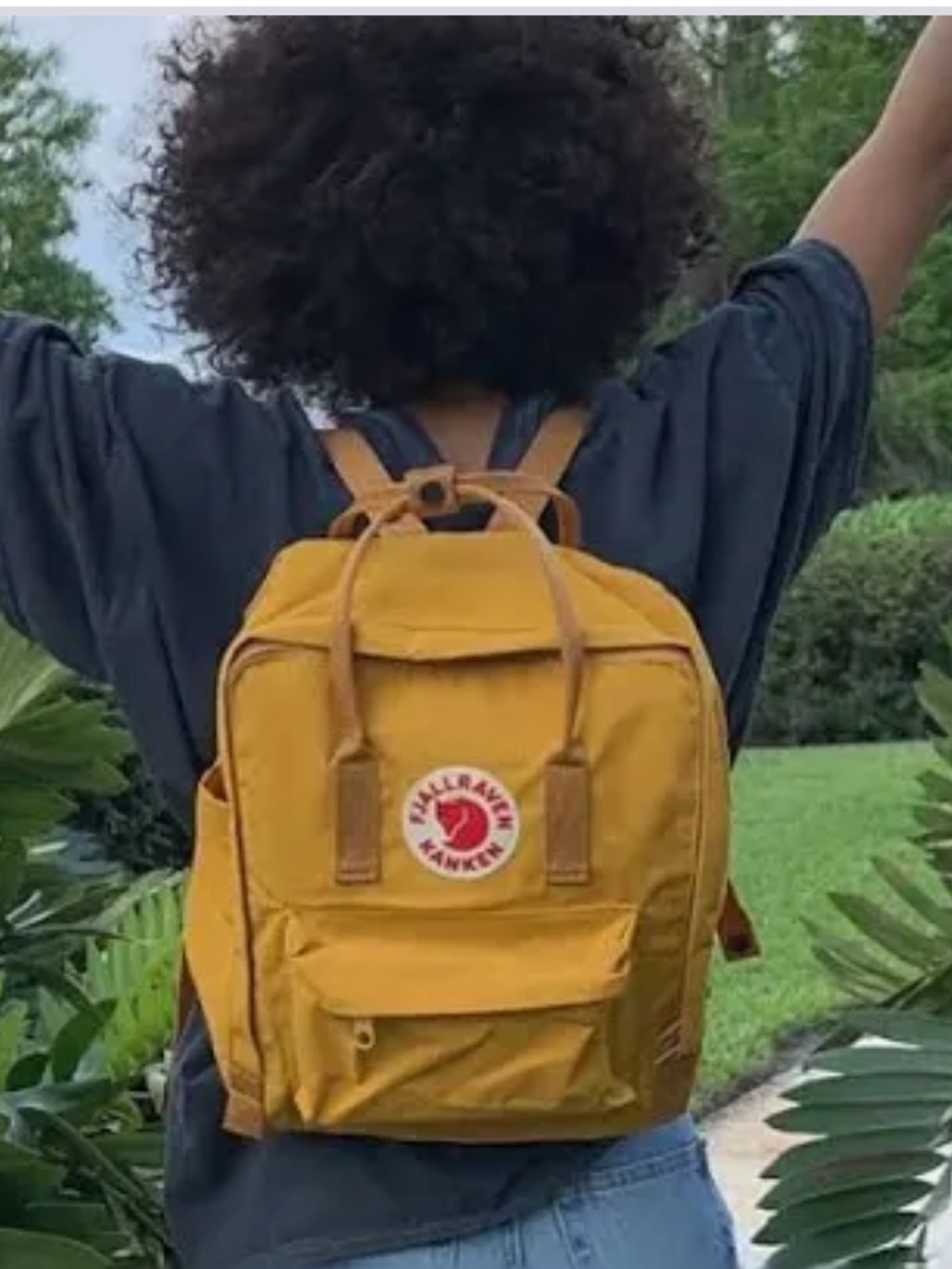 Fjallraven Kånken Backpack in Mustard Yellow